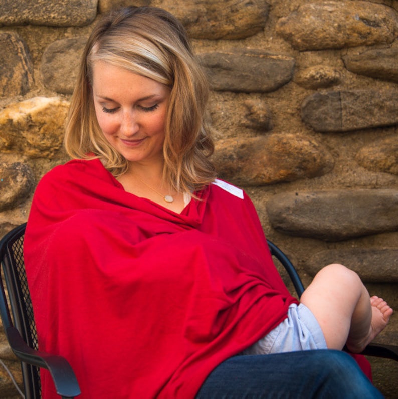 Create Kids Couture: 5th Day Of Christmas: Knit Infinity Scarf And Nursing Cover