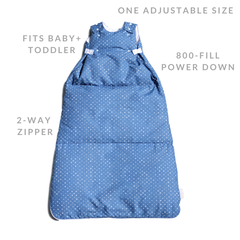 Molis & co Sleeping Bag Baby, 2.5 TOG Super Soft and Warm