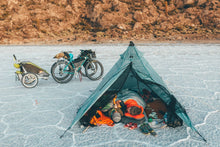 Load image into Gallery viewer, bikepacking with baby